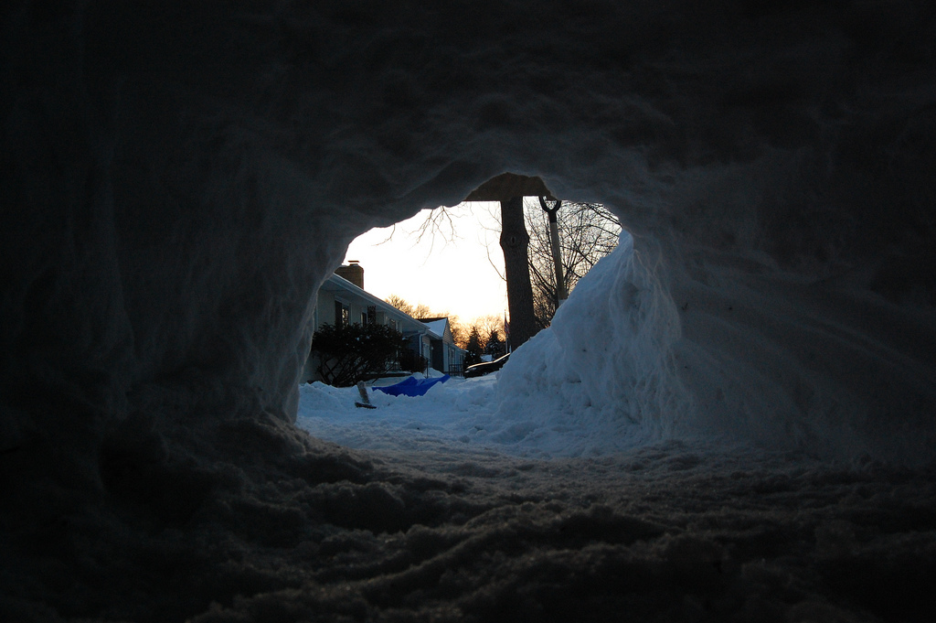 Photo: Snow Cave